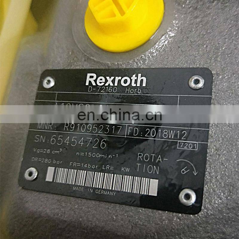 Rexroth A10V series A10VSO18DFR/31R-VSC12N00 hydraulic piston pump