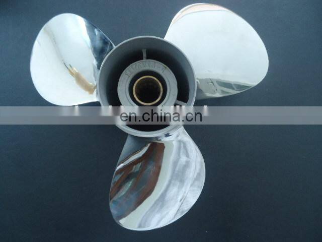 Yacht stainless steel 3 blade propeller