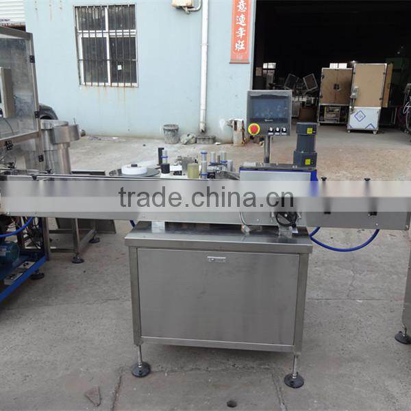 automatic round bottle labeling machine