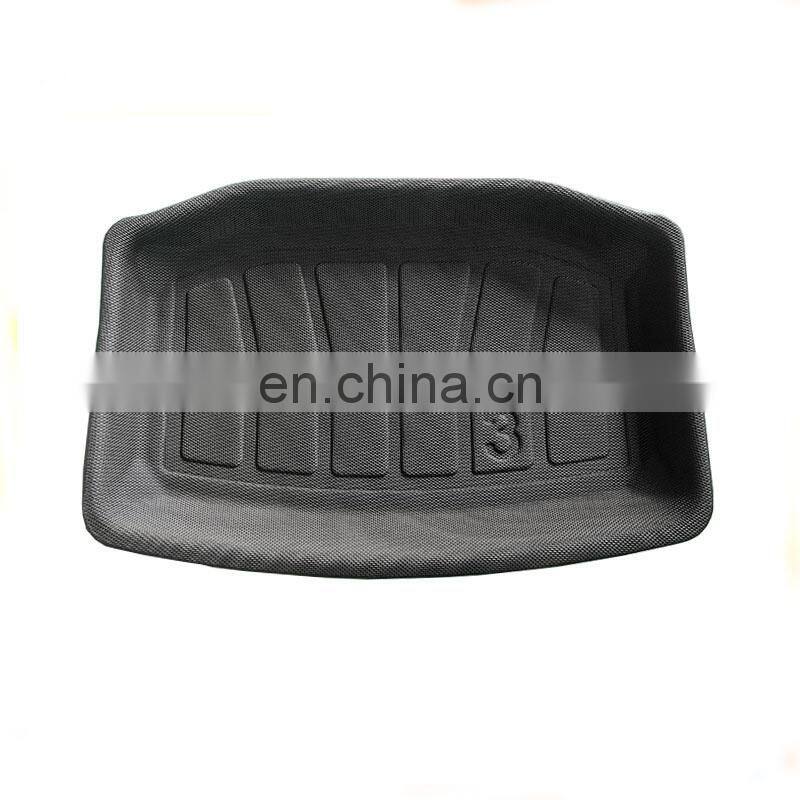 Interior Car Accessories Car rear Trunk Mat For model 3