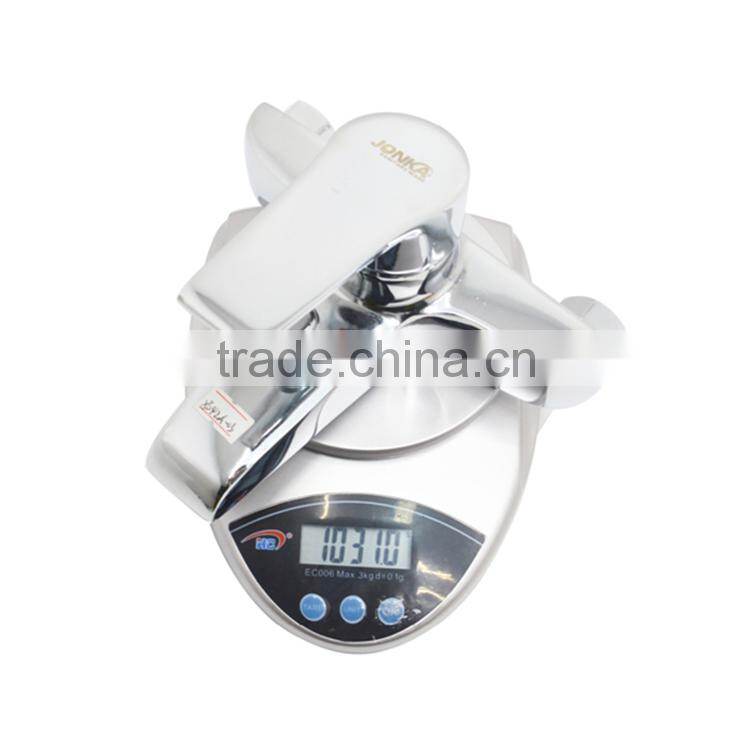 2015 top selling surface mounted double holes shower faucet