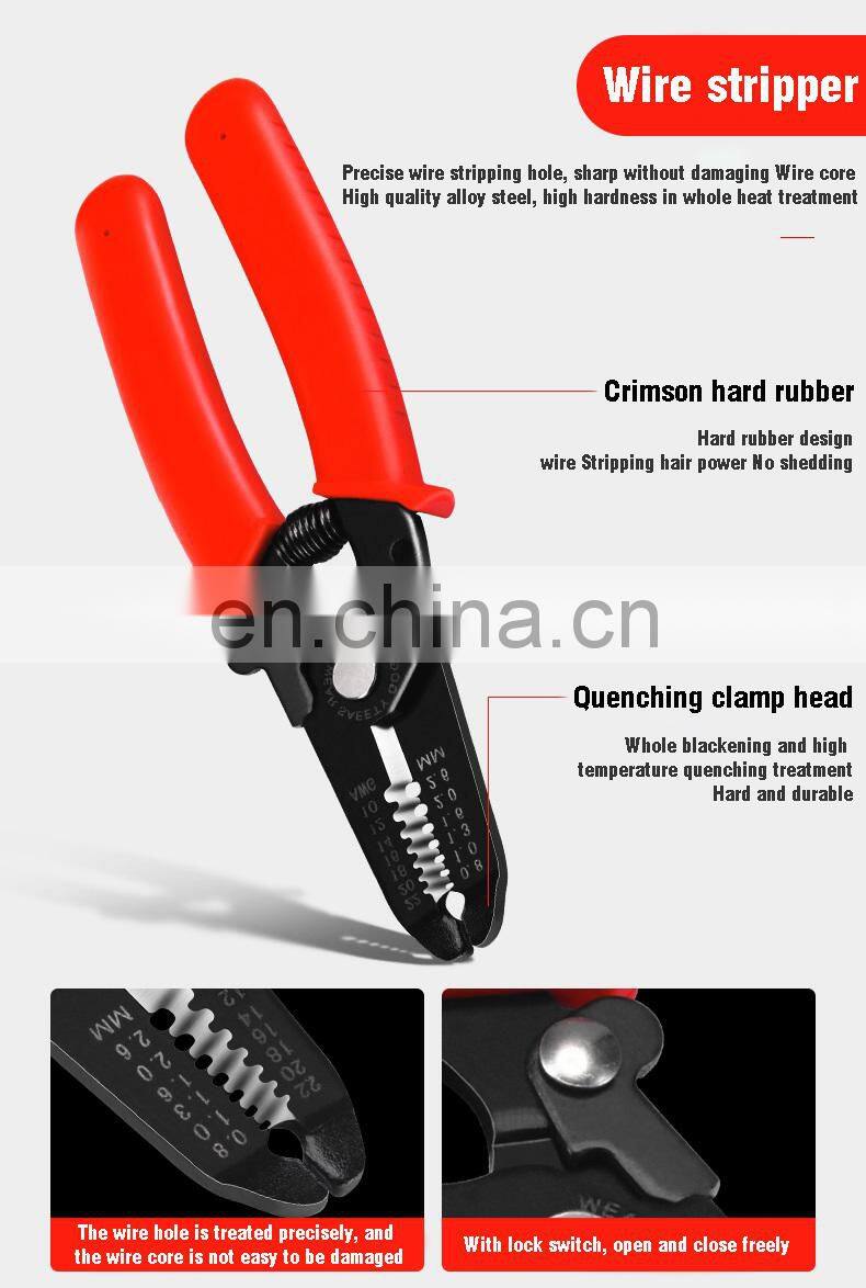 GJTZ-05 art designer knife vice screwdriver saw inner hexagon spanner needle nose pliers claw hammer Hand Tools