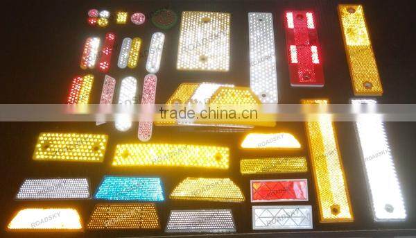 Visible Warning Anti-press Yellow Glass Reflector Road Marking