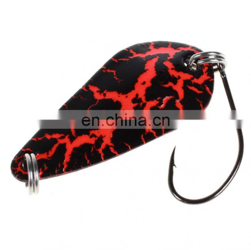 Amazon 3cm 3g 5 Colors Paillette Blade Salmon Spoon Bass Bait Copper Spoon Lure