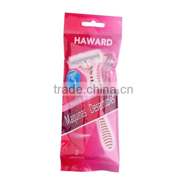 Wholesale ladies triple blade razor