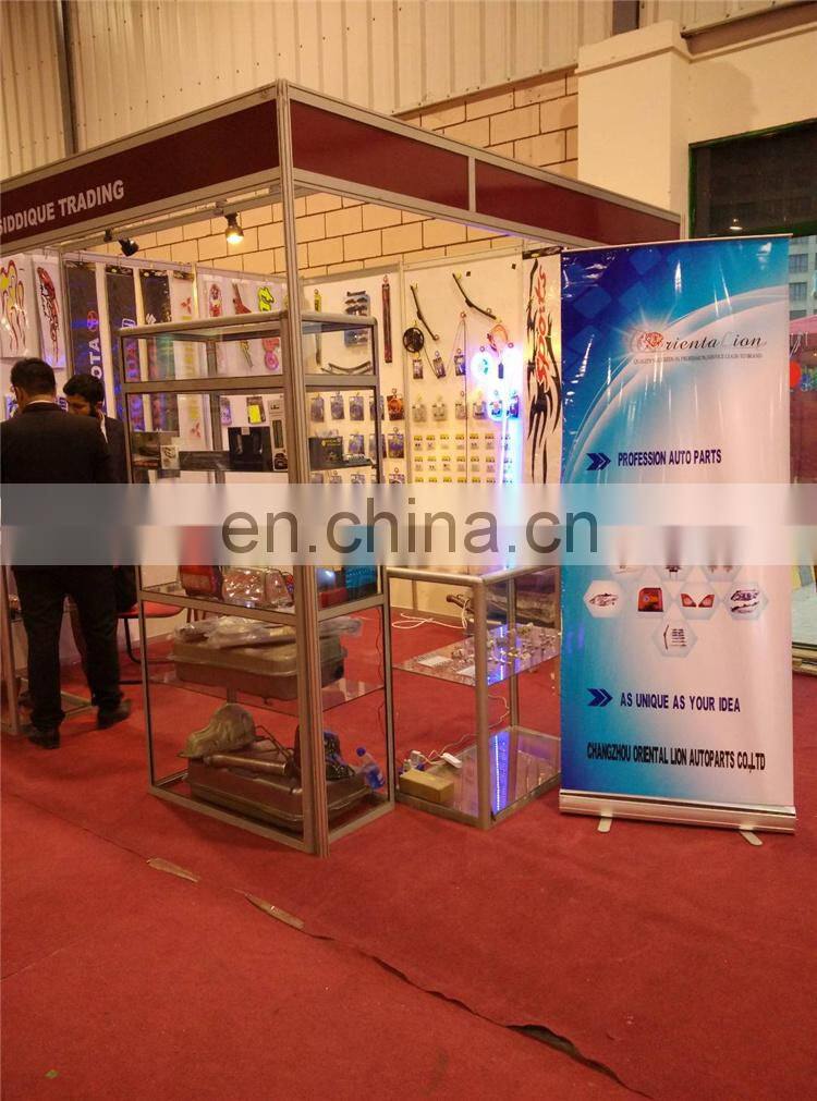 国外展会图片.jpg Wireless Motorcycle Long Turn Signal Lights For Motorcycles