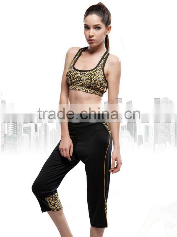 Sexy and fashion lady fitness wear