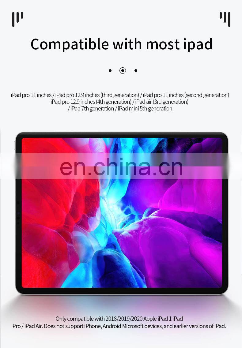 Active tablet stylus pen capacitive for iPad with Tilt Sensitive Magnetic suction charging Compatible with 2018 and later model