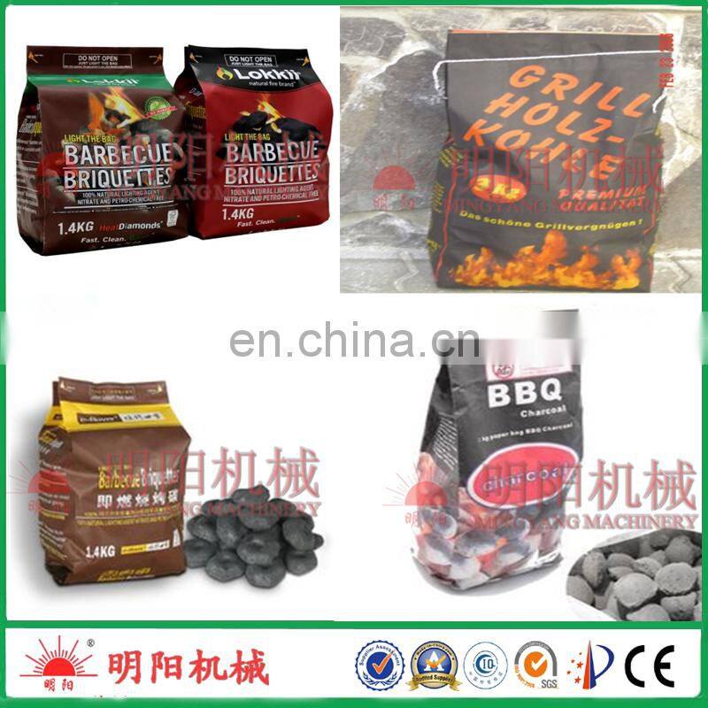 With 25kg 50kg Packing Bags Package Machine To Pack Wood Charcoal Pieces