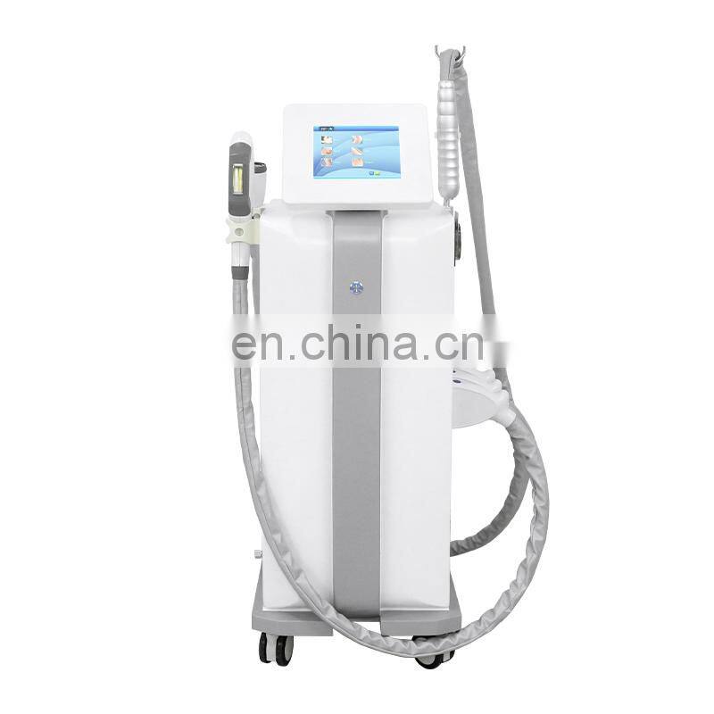 Multifunction beauty machine 3 in 1 laser elight ipl opt rf nd Yag Laser Tattoo removal