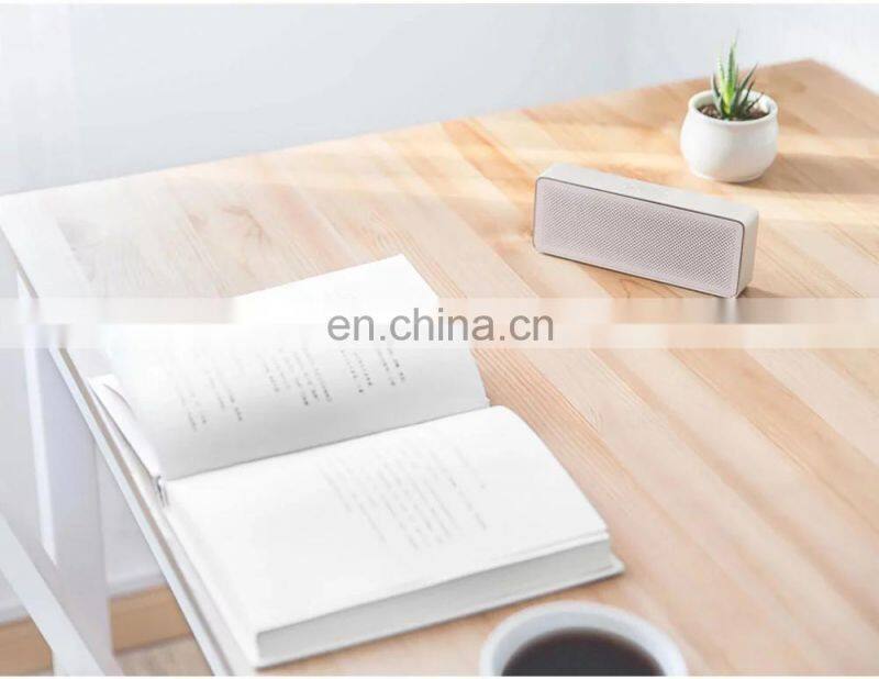 Mi Square Box Audio 2 Portable Wireless Mini Phone Hands-Free USB Amplifier Stereo Speaker Portable MP3 Player