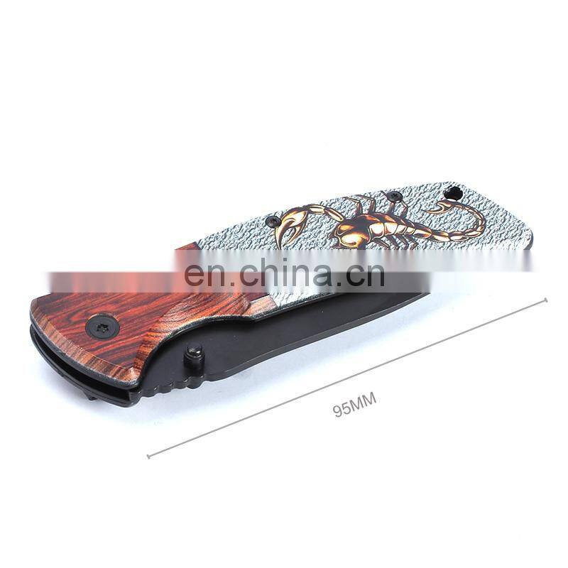 8.6 Inch Plastic 3D printing handle stainless steel folding knife