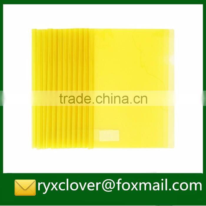 Colorful PP plastic clear clip report cover/book cover