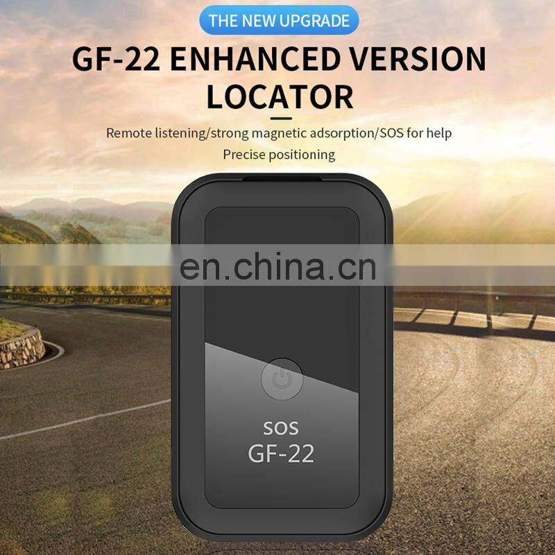 GF22 GSM & GPS Real Time tracker Locator for kids pet mini size Strong Magnetic Tracking Device for Car Motorcycle Truck