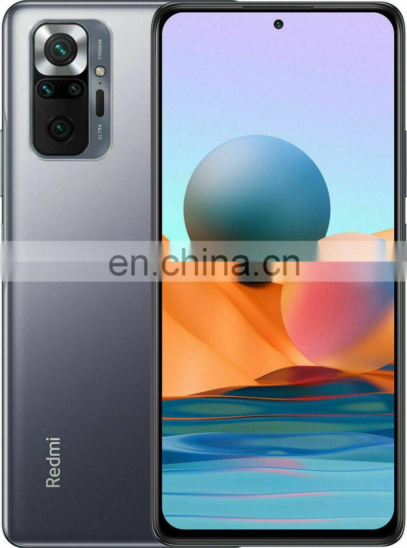 Newest Red mi Note 10 Pro AMO LED 120Hz Smartphone 108MP Quad Camera S732G Octa Core 5020mAh 33W Fast Charging Mobile Phones