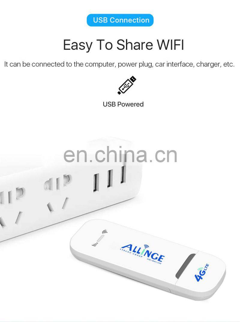 ALLINGE JYUB0096 4g Usb Dongle ST722 Router Wifi 4g Network Wifi Router