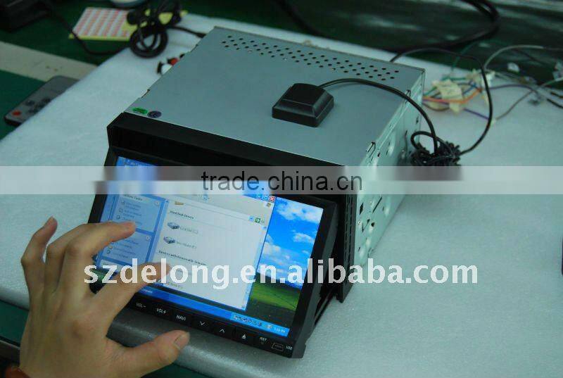 Made In China 7" Double DIN Car PC Touch Screen Car Computer