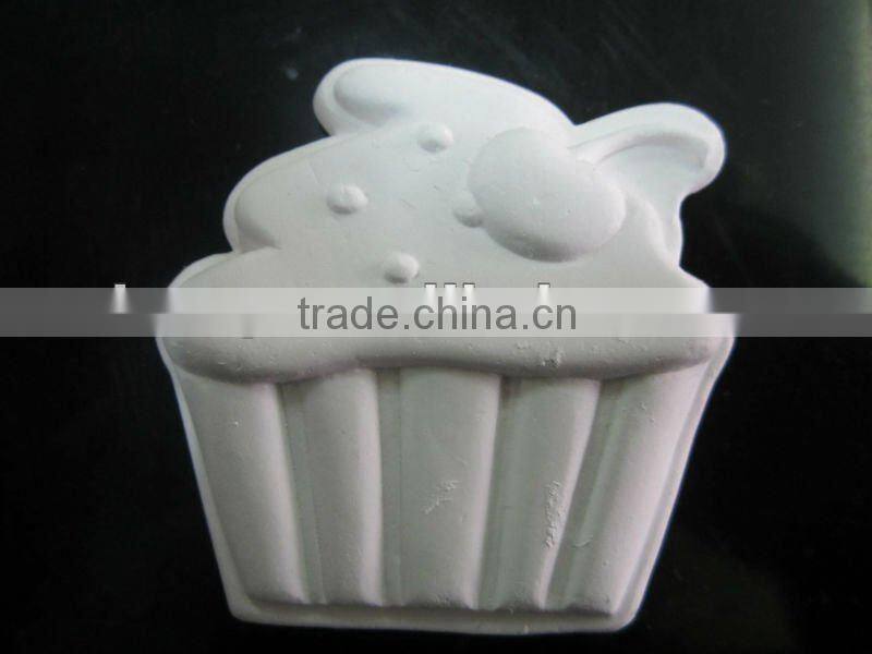 CERAMIC PAINT KIT EASTER RABBIT DIY 6 COLORS 2ML PER COLOR WITH CERAMIC RABBITS AND A BRUSH NON-TOXIC FOR KIDS