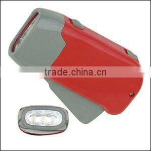 2015 New CE ROHS approved Promotional Dynamo flashlight with LED
