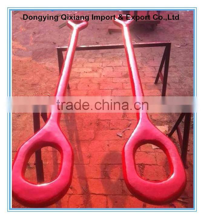 API 8C double arm elevator link and lifting ring for oil well drilling used at wellhead