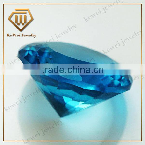 Wuzhou hot sell gemstone glass glass beads for jewelry making