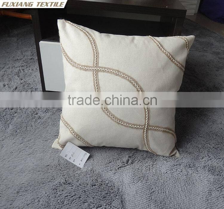 New Design Cushion Cover Embroidered Cushion Covers Back Support Cushion