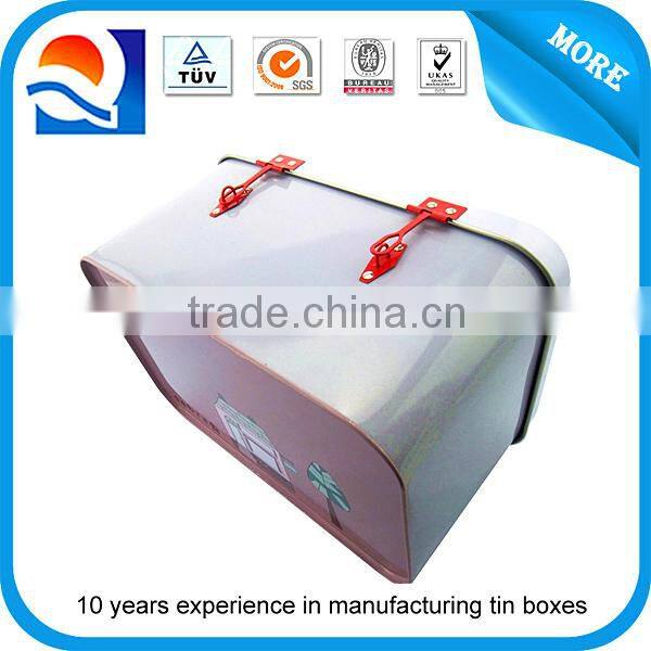 Color printed tin cans with hinge