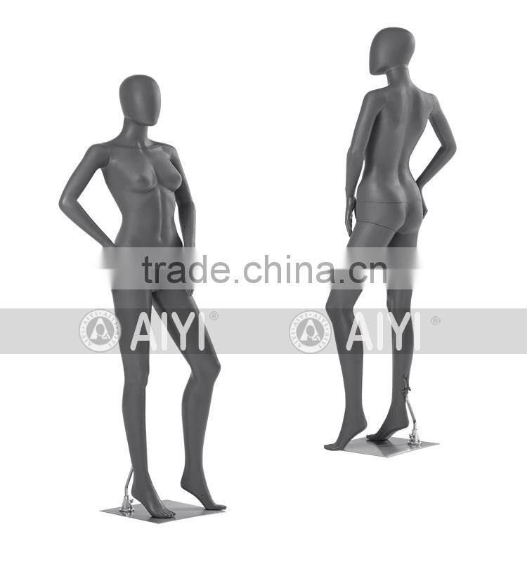 Free Standing Realistic Sex Mannequin Plastic Body