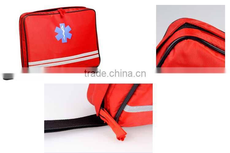 Standard first aid kit content for car