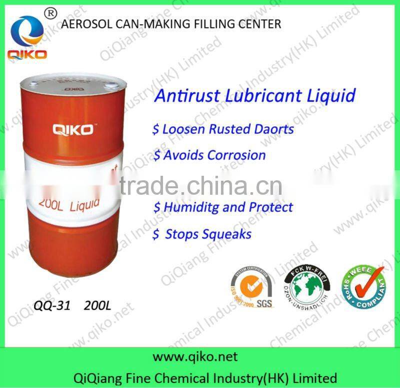 Multi-purpose Lubricating oil /slushing compound Silicone spray QQ-31
