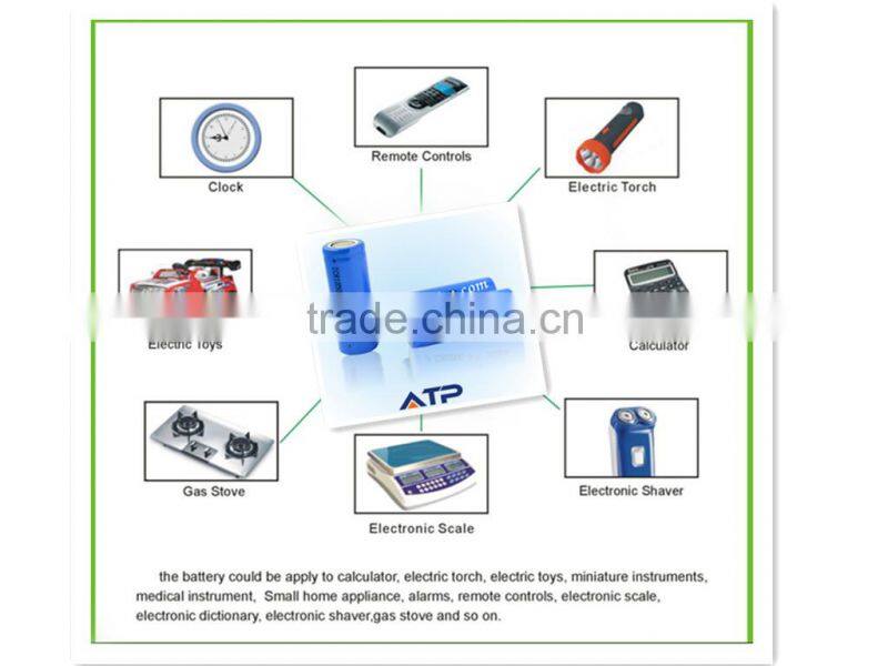 ATP Supplying blood pressure meter Battery / 800mAh 3.7v 14500 li-ion rechargeable battery