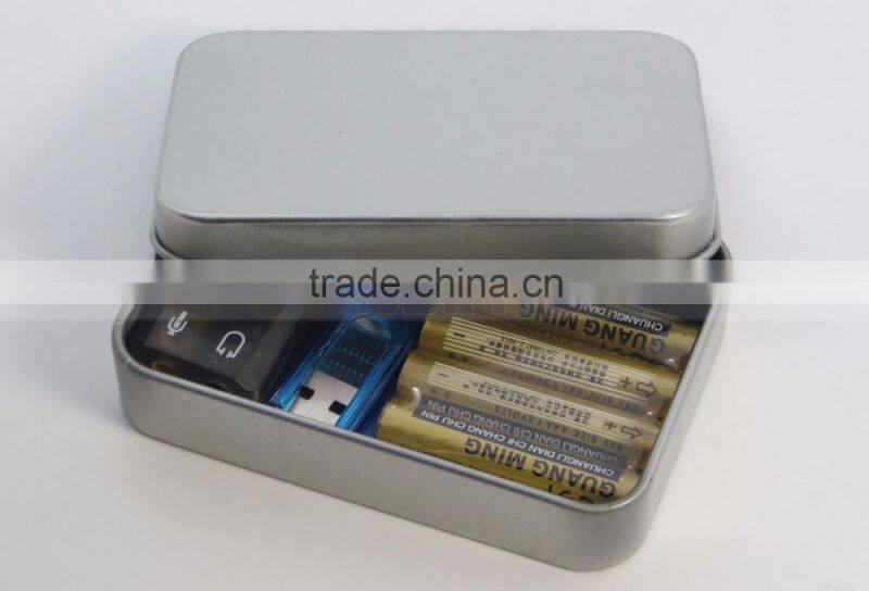 90ml Volume Small Pocket Gadget Candy Storage Chocolate Tin Box