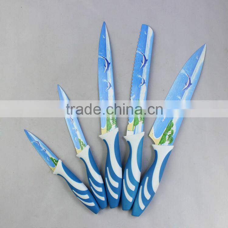 Hot selling Printing kitchen knife