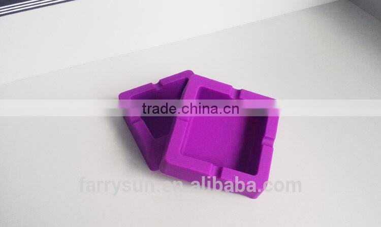 2015 Silicone square cheap ashtray, cool ashtrays, buy bulk ashtrays