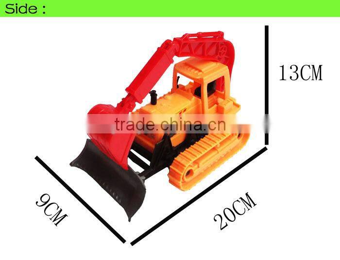 Funny plastic free wheel farmer car mini tractor toy