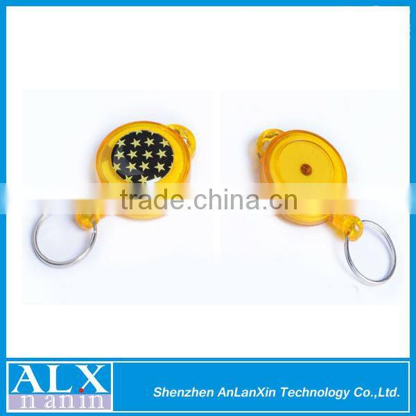 Custom green translucent badge reels