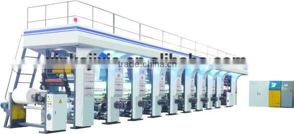 XINKE Machinery Multi- colors High Speed Computerized Automatic PP/PE/PET Gravure Printing machinery