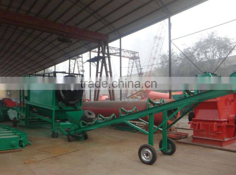 High Quality gold trommel scrubber for alluvial gold washing