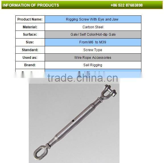 us type turnbuckle u.s type turnbuckle with oval eye and jaw