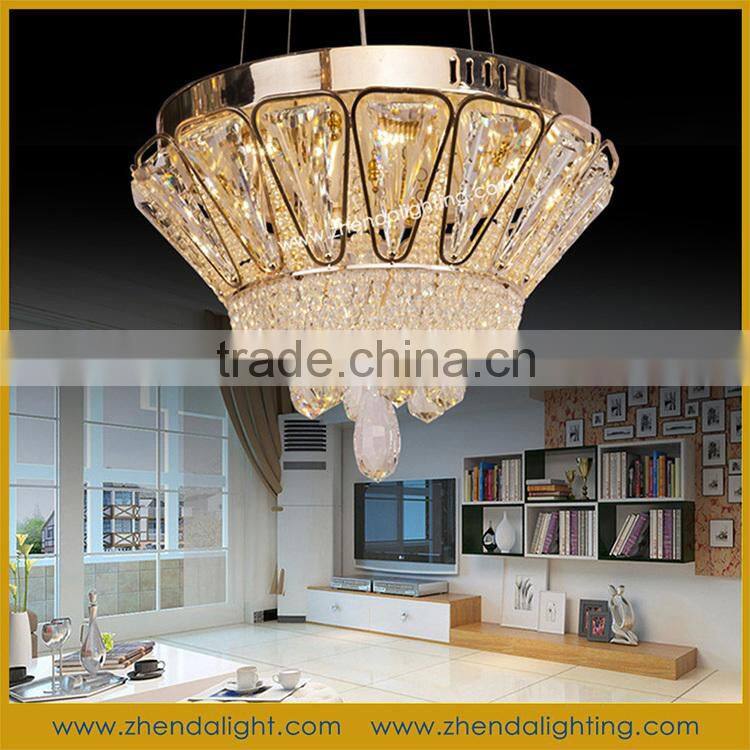 2015 new decorative LED crystal Ceiling Light with K9 crystal ball