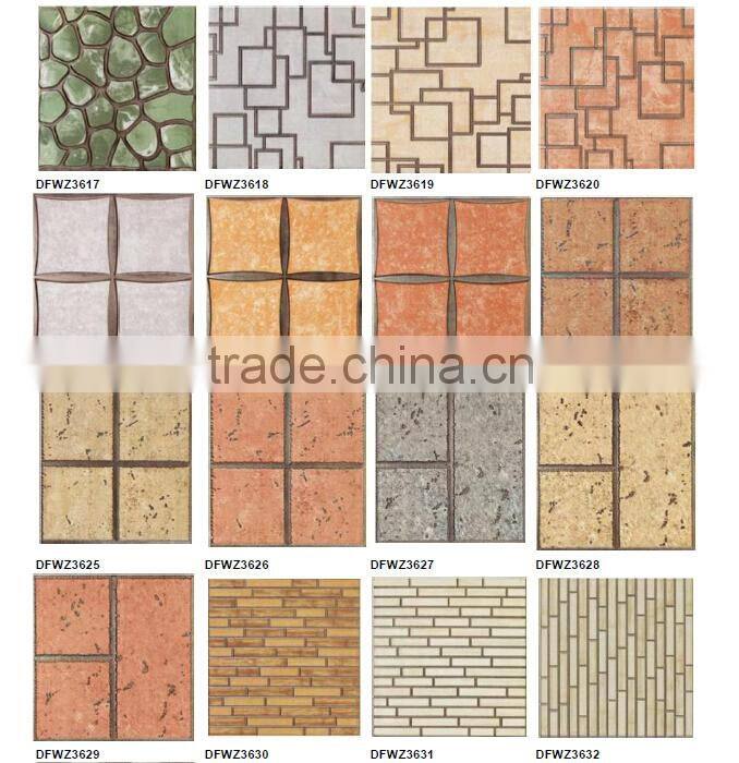 300x300mm ceramic big floor tiles in mettalic effects