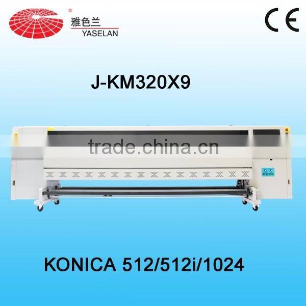 Large format Solvent Printing machine with Konica printhead