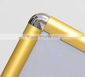 aluminium snap frame, curve profile, round or mitred conner A1 A2 A3 A4 B1 B2 cm