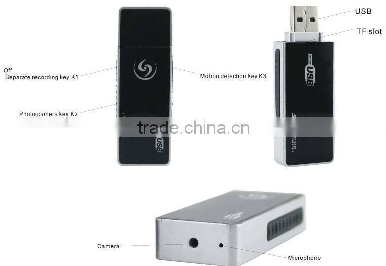 U9 USB Flash Camera Mini DVR With Motion Detection Wireless Security Camera