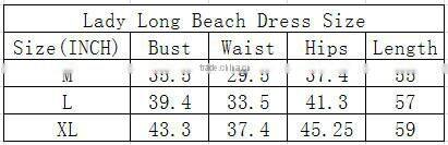 2016 summer prining dress for women