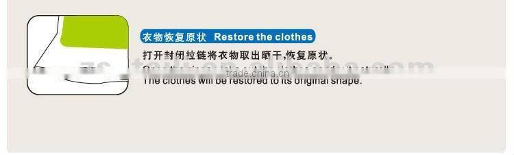 vacuum storage bag with side zipper