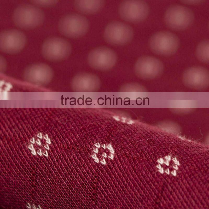 cotton/polyester fabric cvc 60/40 scuba fabric for baby garment,underwear,dress,