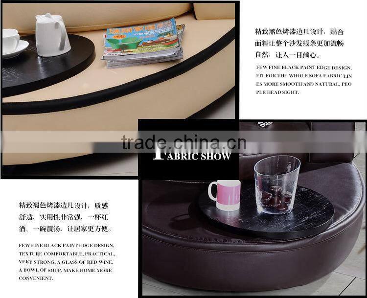 bordeaux natural half moon leather sofa