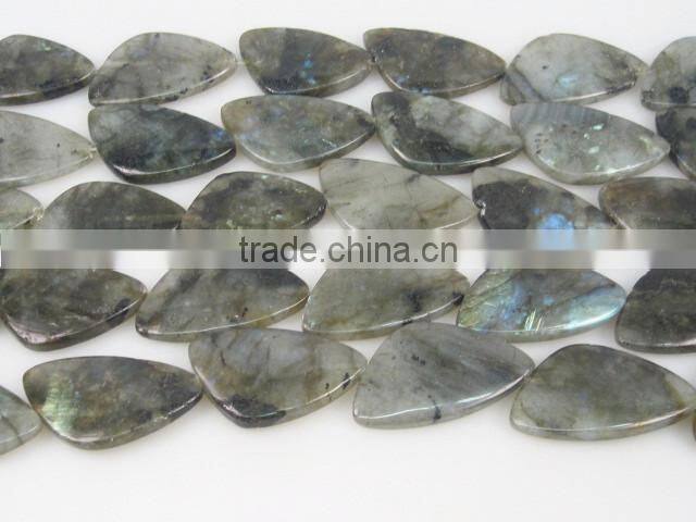 Semi-Precious Stone Inverted Triangle Natural Gemtone Loose Beads