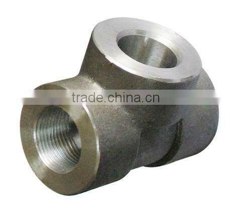 ASTM Stainless Steel Socket Weld Forged Tee And Type Coupling